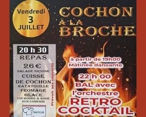 SAUVIAN - 3 juillet 2026 - Orchestre Rétro-Cocktail