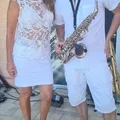 Groupe ZODYAC Hérault Jeremy et Betty O PALMA Soirée Blanche Chanteurs